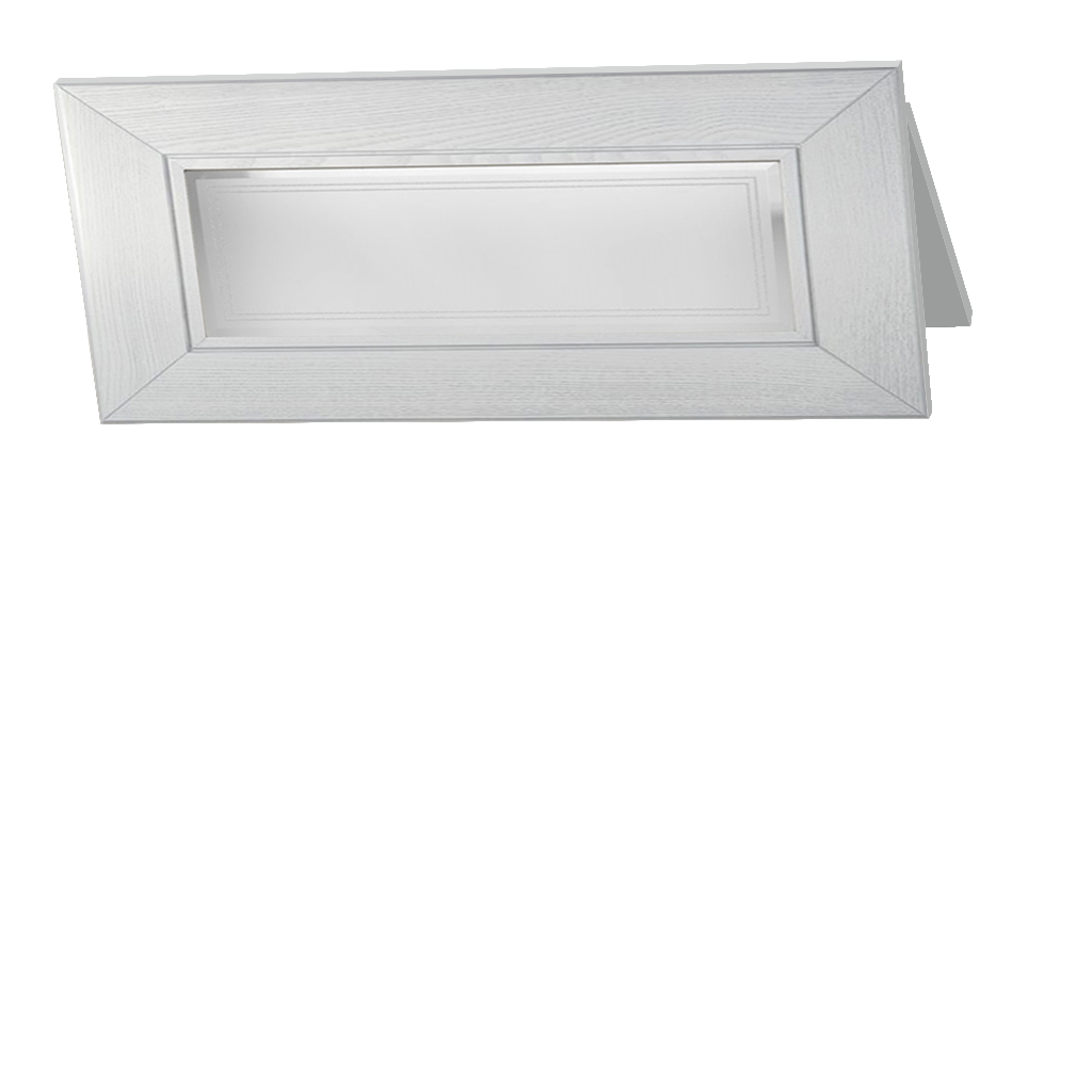 Кухонный шкаф антресольный 2-дверный под подъёмник 720х600х315мм Белый Витрина